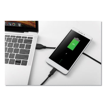 Innovera® Usb To Micro Usb Cable, 3ft, Black freeshipping - TVN Wholesale